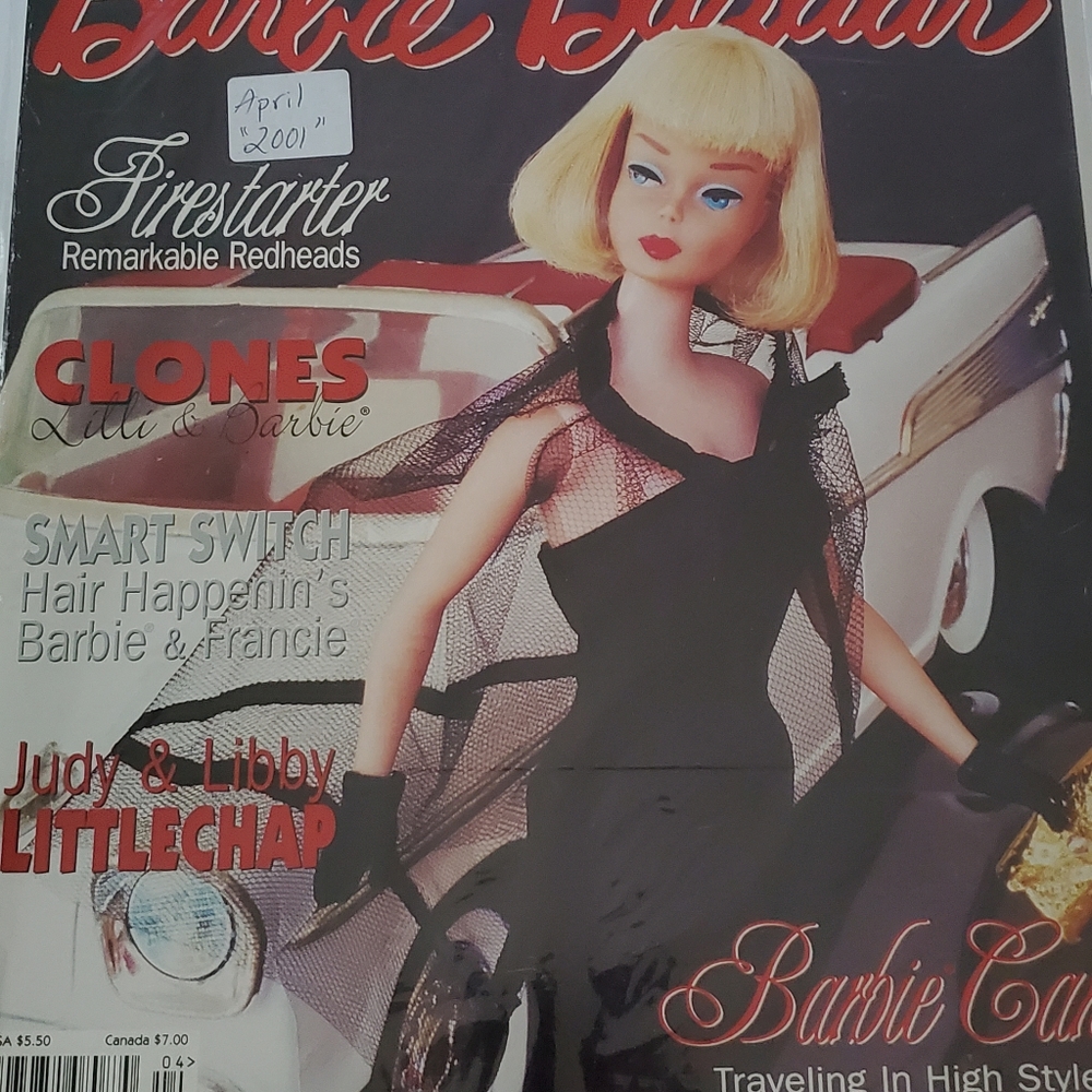 Vintage Barbie Bazaar April 2001 Magazine 🎄